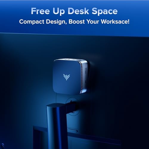 KAMRUI Desktop Mini PC, 16GB RAM 1TB M.2 SSD, Mini Computer with N97 Processor, Quad Core Small Computers 4K UHD, Support WiFi, Gigabit Ethernet, HTPC for Daily Use