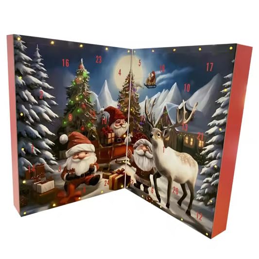 🎅Christmas Gnome Countdown Calendar 2025🥰