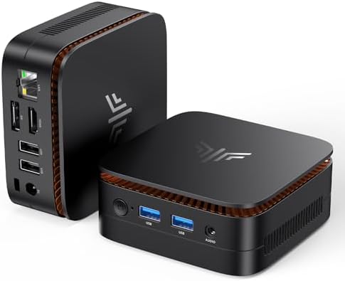 KAMRUI Desktop Mini PC, 16GB RAM 1TB M.2 SSD, Mini Computer with N97 Processor, Quad Core Small Computers 4K UHD, Support WiFi, Gigabit Ethernet, HTPC for Daily Use
